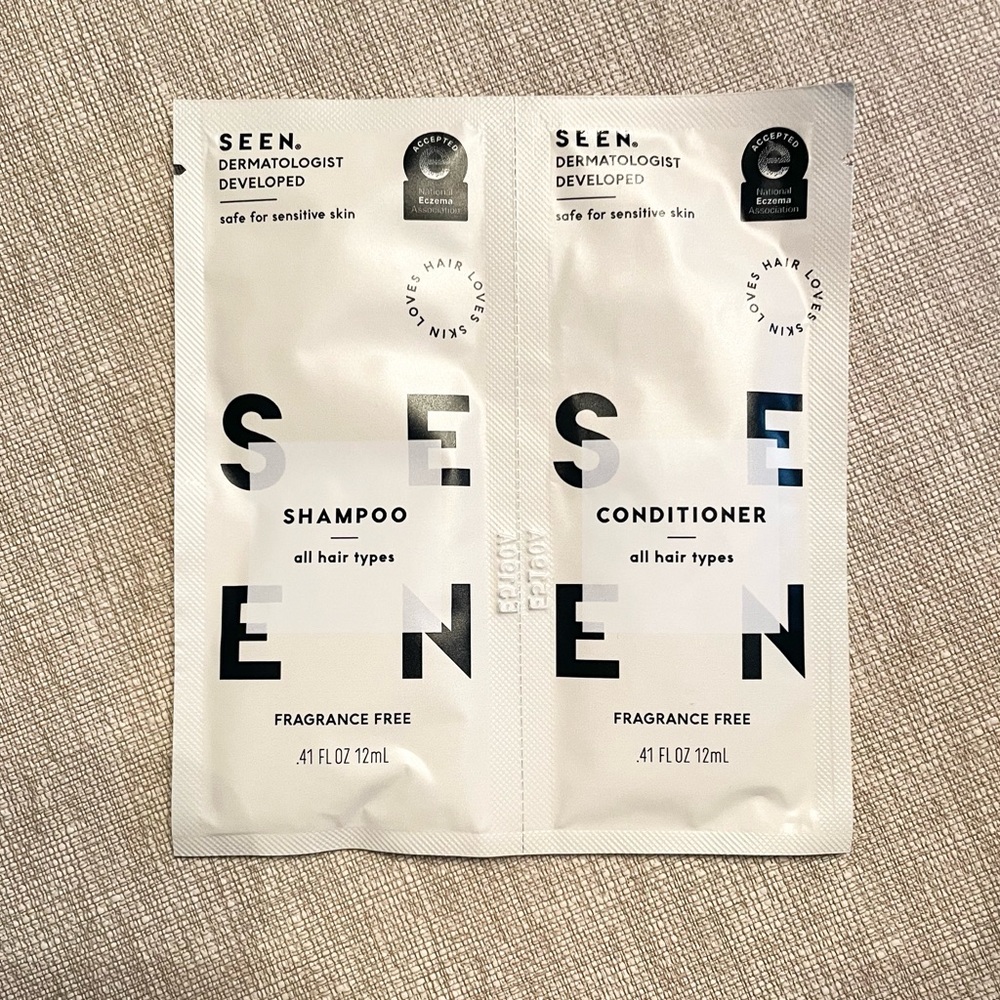 New Seen Shampoo/Conditioner Duo Travel Set